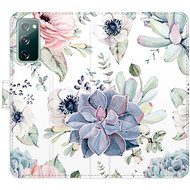 iSaprio flip pouzdro Succulents pro Samsung Galaxy S20 FE - Phone Cover