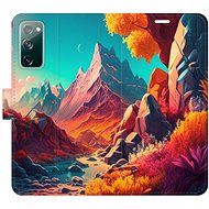 iSaprio flip pouzdro Colorful Mountains pro Samsung Galaxy S20 FE - Phone Cover