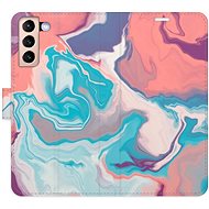 iSaprio flip pouzdro Abstract Paint 06 pro Samsung Galaxy S21 - Phone Cover