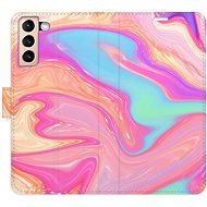 iSaprio flip pouzdro Abstract Paint 07 pro Samsung Galaxy S21 - Phone Cover