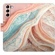 iSaprio flip pouzdro Colour Marble pro Samsung Galaxy S21 - Phone Cover