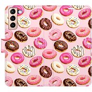 iSaprio flip pouzdro Donuts Pattern 03 pro Samsung Galaxy S21 - Phone Cover