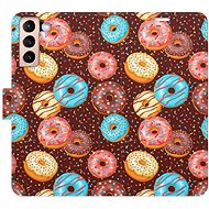 iSaprio flip pouzdro Donuts Pattern pro Samsung Galaxy S21 - Phone Cover