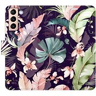 iSaprio flip pouzdro Flower Pattern 08 pro Samsung Galaxy S21 - Phone Cover