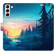 iSaprio flip pouzdro Magical Landscape pro Samsung Galaxy S21 - Phone Cover