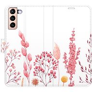 iSaprio flip pouzdro Pink Flowers 03 pro Samsung Galaxy S21 - Phone Cover