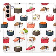 iSaprio flip pouzdro Sushi Pattern 02 pro Samsung Galaxy S21 - Phone Cover