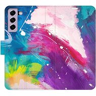 iSaprio flip pouzdro Abstract Paint 05 pro Samsung Galaxy S21 FE 5G - Phone Cover