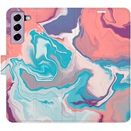 iSaprio flip pouzdro Abstract Paint 06 pro Samsung Galaxy S21 FE 5G - Phone Cover