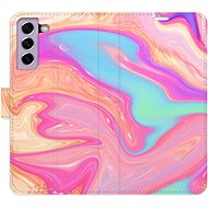 iSaprio flip pouzdro Abstract Paint 07 pro Samsung Galaxy S21 FE 5G - Phone Cover