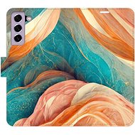 iSaprio flip pouzdro Blue and Orange pro Samsung Galaxy S21 FE 5G - Phone Cover