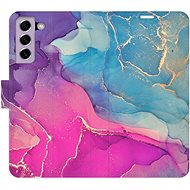 iSaprio flip pouzdro Colour Marble 02 pro Samsung Galaxy S21 FE 5G - Phone Cover