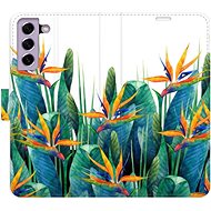iSaprio flip pouzdro Exotic Flowers 02 pro Samsung Galaxy S21 FE 5G - Phone Cover