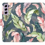 iSaprio flip pouzdro Flower Pattern 09 pro Samsung Galaxy S21 FE 5G - Phone Cover