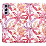 iSaprio flip pouzdro Flower Pattern 10 pro Samsung Galaxy S21 FE 5G - Phone Cover