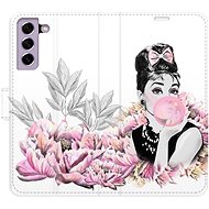 iSaprio flip pouzdro Girl with bubble pro Samsung Galaxy S21 FE 5G - Phone Cover