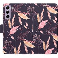 iSaprio flip pouzdro Ornamental Flowers 02 pro Samsung Galaxy S21 FE 5G - Phone Cover