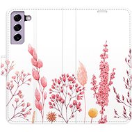 iSaprio flip case Pink Flowers 03 for Samsung Galaxy S21 FE 5G - Phone Cover