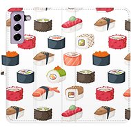 iSaprio flip pouzdro Sushi Pattern 02 pro Samsung Galaxy S21 FE 5G - Phone Cover