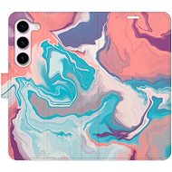 iSaprio flip pouzdro Abstract Paint 06 pro Samsung Galaxy S23 5G - Phone Cover