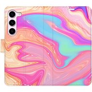iSaprio flip pouzdro Abstract Paint 07 pro Samsung Galaxy S23 5G - Phone Cover