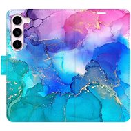 iSaprio flip case BluePink Paint for Samsung Galaxy S23 5G - Phone Cover