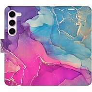 iSaprio flip pouzdro Colour Marble 02 pro Samsung Galaxy S23 5G - Phone Cover