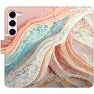 iSaprio flip pouzdro Colour Marble pro Samsung Galaxy S23 5G - Phone Cover