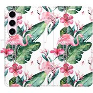 iSaprio flip pouzdro Flamingos Pattern pro Samsung Galaxy S23 5G - Phone Cover