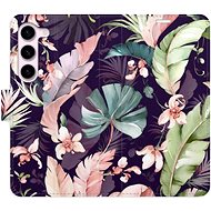iSaprio flip pouzdro Flower Pattern 08 pro Samsung Galaxy S23 5G - Phone Cover