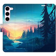 iSaprio flip pouzdro Magical Landscape pro Samsung Galaxy S23 5G - Phone Cover