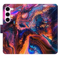 iSaprio flip pouzdro Magical Paint pro Samsung Galaxy S23 5G - Phone Cover