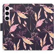 iSaprio flip pouzdro Ornamental Flowers 02 pro Samsung Galaxy S23 5G - Phone Cover