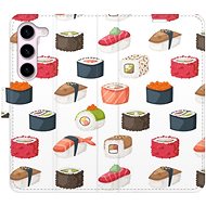 iSaprio flip pouzdro Sushi Pattern 02 pro Samsung Galaxy S23 5G - Phone Cover