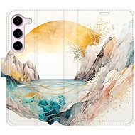 iSaprio flip pouzdro Winter in the Mountains pro Samsung Galaxy S23 5G - Phone Cover