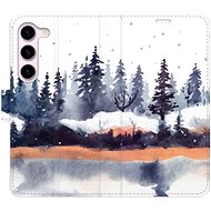 iSaprio flip pouzdro Winter 02 pro Samsung Galaxy S23 5G - Phone Cover