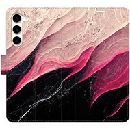 iSaprio flip pouzdro BlackPink Marble pro Samsung Galaxy S23+ 5G - Phone Cover