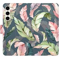 iSaprio flip pouzdro Flower Pattern 09 pro Samsung Galaxy S23+ 5G - Phone Cover