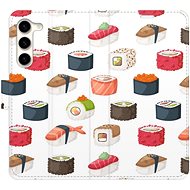 iSaprio flip pouzdro Sushi Pattern 02 pro Samsung Galaxy S23+ 5G - Phone Cover