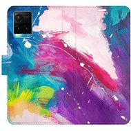 iSaprio flip pouzdro Abstract Paint 05 pro Vivo Y21 / Y21s / Y33s - Phone Cover
