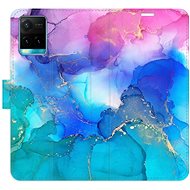 iSaprio flip pouzdro BluePink Paint pro Vivo Y21 / Y21s / Y33s - Phone Cover