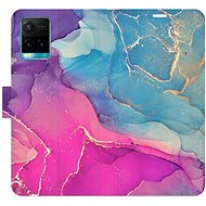 iSaprio flip pouzdro Colour Marble 02 pro Vivo Y21 / Y21s / Y33s - Phone Cover