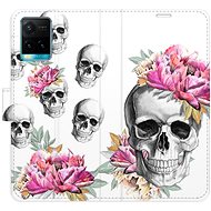 iSaprio flip pouzdro Crazy Skull pro Vivo Y21 / Y21s / Y33s - Phone Cover