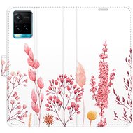 iSaprio flip pouzdro Pink Flowers 03 pro Vivo Y21 / Y21s / Y33s - Phone Cover