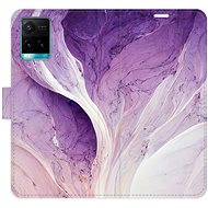 iSaprio flip pouzdro Purple Paint pro Vivo Y21 / Y21s / Y33s - Phone Cover