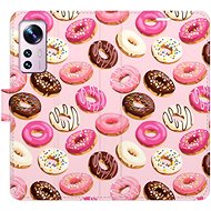 iSaprio flip pouzdro Donuts Pattern 03 pro Xiaomi 12 / 12X - Phone Cover