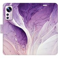 iSaprio flip pouzdro Purple Paint pro Xiaomi 12 / 12X - Phone Cover