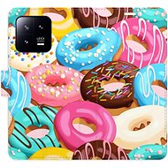 iSaprio flip pouzdro Donuts Pattern 02 pro Xiaomi 13 - Phone Cover