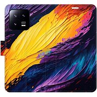 iSaprio flip pouzdro Fire Paint pro Xiaomi 13 - Phone Cover