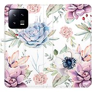 iSaprio flip pouzdro Succulents Pattern pro Xiaomi 13 - Phone Cover